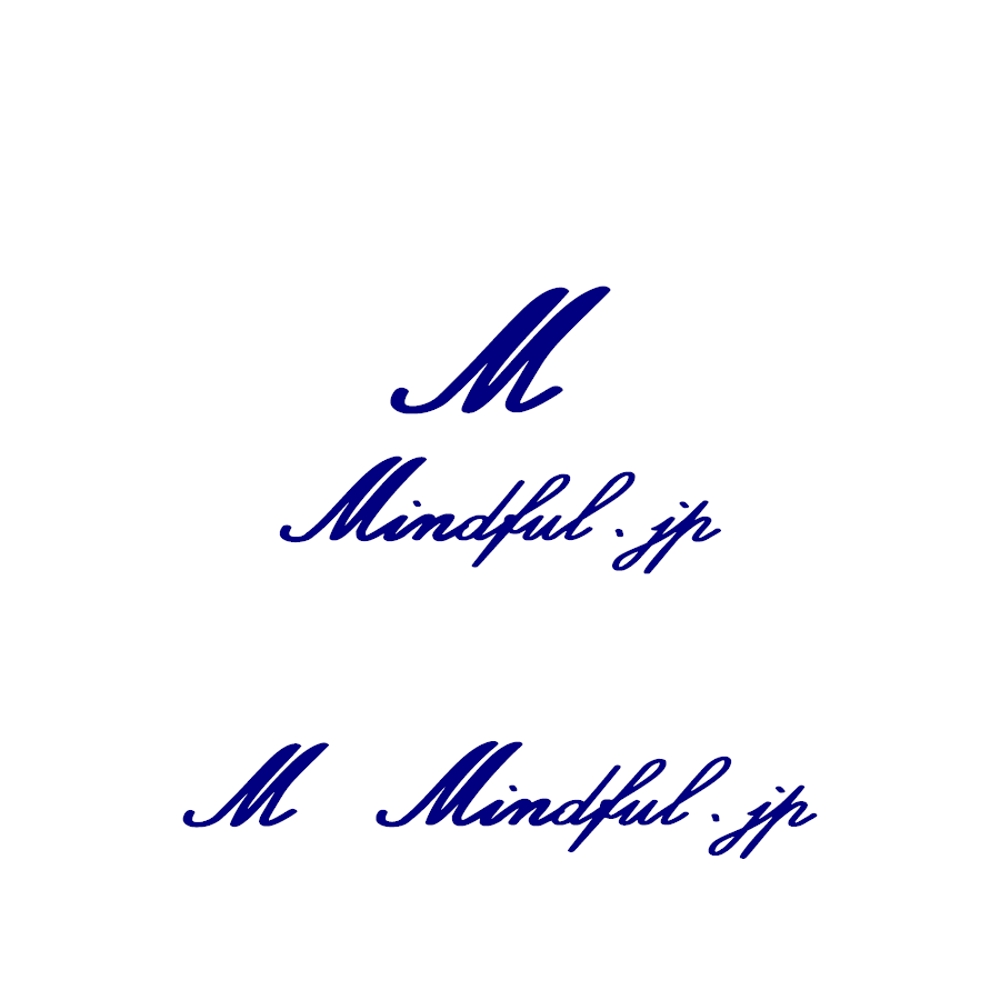 マインドフルネスのウェブサイト「Mindful.jp」のロゴ