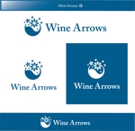 FISHERMAN (FISHERMAN)さんのワインショップサイト「Wine Arrows」のロゴ（商標登録予定なし） への提案