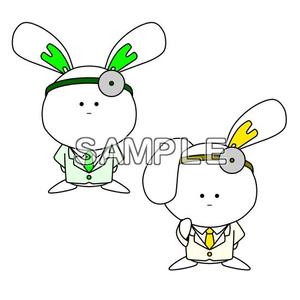 yamamotodentaku (yamamoto_dentaku)さんの新規開業予定の「はやし耳鼻咽喉科クリニック」のイメージキャラクターへの提案