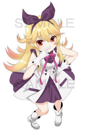 saho (saho0001)さんの鼻が痒くて人差し指で鼻の下を強く擦る少女の全身のイラスト制作への提案