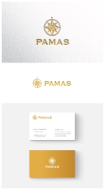ainogin (ainogin)さんの輸入商社「PAMAS Trading」の会社ロゴ作成依頼への提案