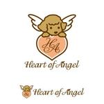 さんの「ハート・オブ・エンジェル　Heart Of Angel　heart-of-angel.com」のロゴ作成（商標登録なし）への提案