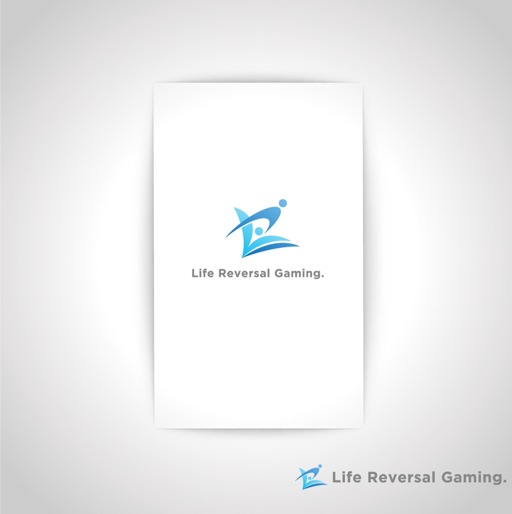 ゲームエンタメで社会や人を健康にする「Life Reversal Gaming.」社のロゴ