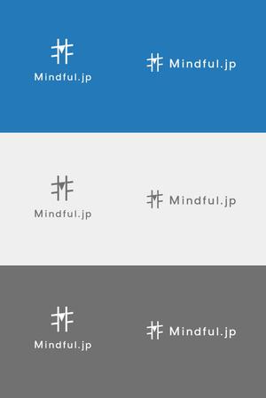 Naroku Design (masa_76)さんのマインドフルネスのウェブサイト「Mindful.jp」のロゴへの提案