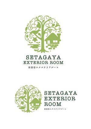 adapt_designさんの「ＳＥＴＡＧＡＹＡ　ＥＸＴＥＲＩＯＲ　ＲＯＯＭ(世田谷エクステリアルーム）」のロゴ作成への提案