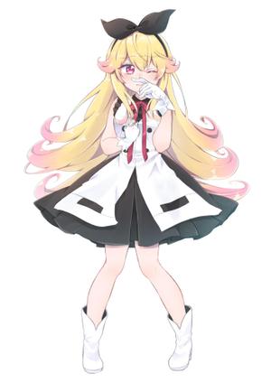 しおくらげ (enbun0714)さんの鼻が痒くて人差し指で鼻の下を強く擦る少女の全身のイラスト制作への提案