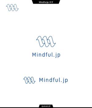 queuecat (queuecat)さんのマインドフルネスのウェブサイト「Mindful.jp」のロゴへの提案