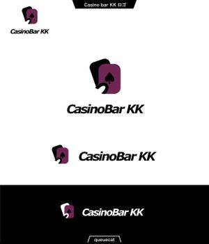 queuecat (queuecat)さんのテキサスポーカー　カジノバーKKのロゴへの提案