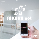 レテン・クリエイティブ (tattsu0812)さんのアメリカ飲食店専門WEB制作会社「SAKURA net」のロゴへの提案