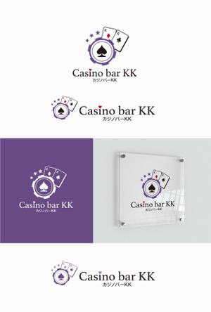 eldordo design (eldorado_007)さんのテキサスポーカー　カジノバーKKのロゴへの提案