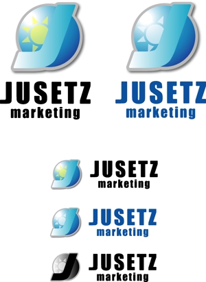 SUN DESIGN (keishi0016)さんの「JUSETZマーケティング株式会社」のロゴ作成への提案