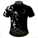 L_and_S (L_and_S)さんの自転車ジャージの和風デザイン（ベース）　花柄や扇　鶴などへの提案