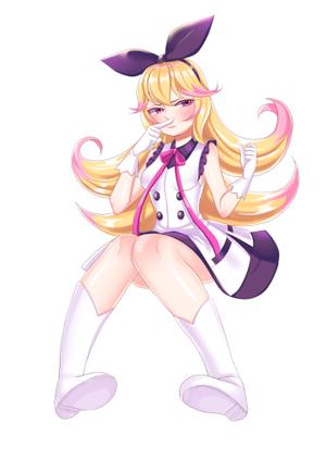ikuRa (ikuRa)さんの鼻が痒くて人差し指で鼻の下を強く擦る少女の全身のイラスト制作への提案