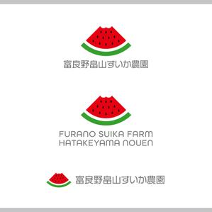 SSH Design (s-s-h)さんの富良野のスイカFarm　畠山農園　のロゴ作成への提案
