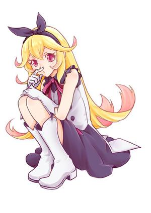めめ (meme329)さんの鼻が痒くて人差し指で鼻の下を強く擦る少女の全身のイラスト制作への提案
