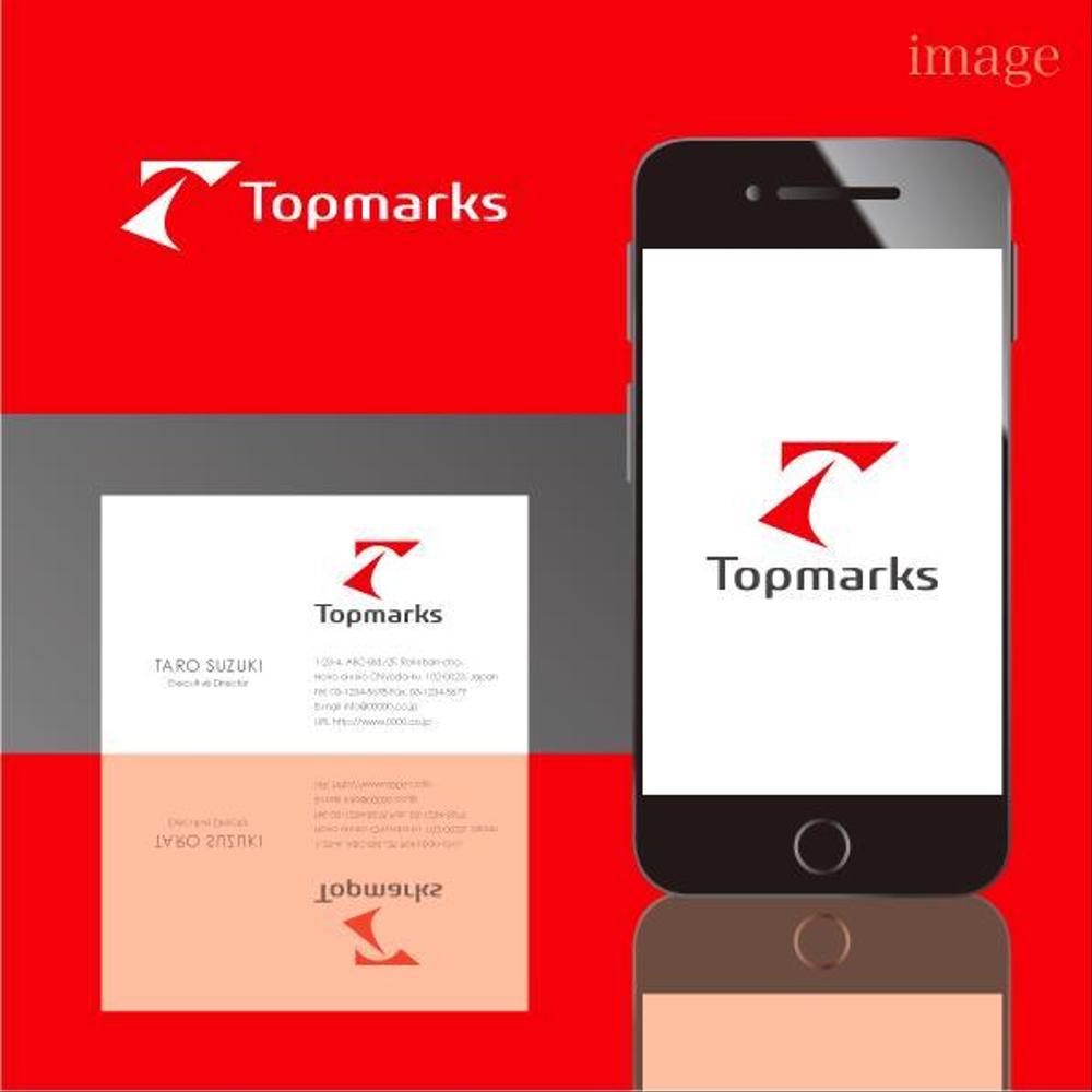 株式会社「Topmarks」のロゴ