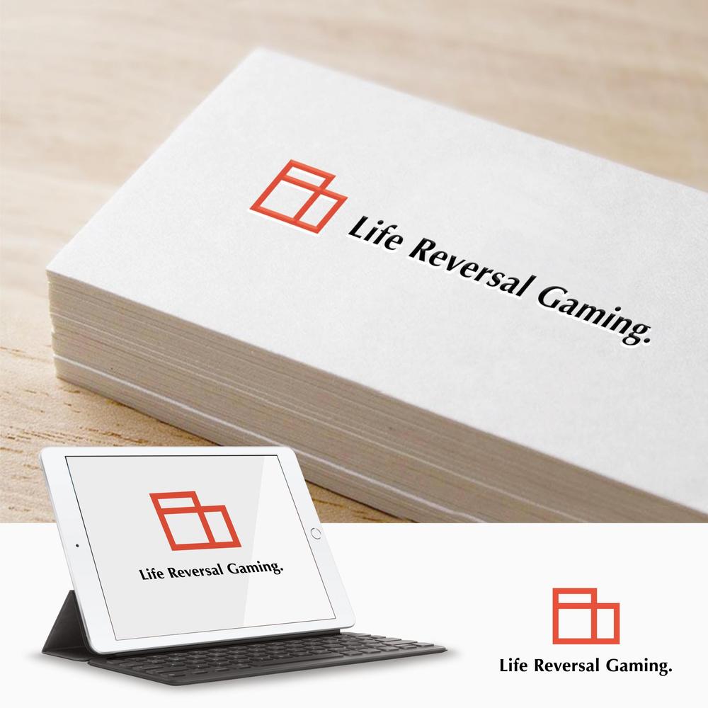 ゲームエンタメで社会や人を健康にする「Life Reversal Gaming.」社のロゴ