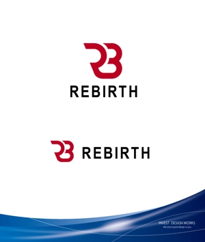 invest (invest)さんのライブチャット求人サイト「REBIRTH」のロゴへの提案