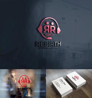 中津留　正倫 (cpo_mn)さんのライブチャット求人サイト「REBIRTH」のロゴへの提案