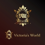 tkm_umr (elect_romeca)さんの「Victoria's World」のロゴ作成への提案