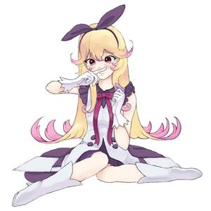 hyaho (hyaa_002)さんの鼻が痒くて人差し指で鼻の下を強く擦る少女の全身のイラスト制作への提案