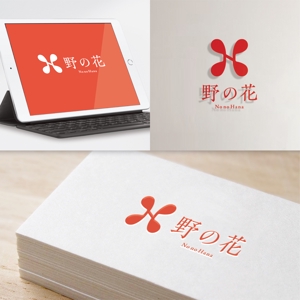 Morinohito (Morinohito)さんの株式会社野の花（訪問看護ステーション）ロゴ作成への提案