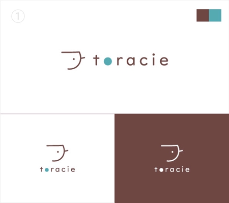 fujiko (koko_design)さんの陶器等、手作り品のECサイト「toracie（トラシー）」のロゴ制作への提案