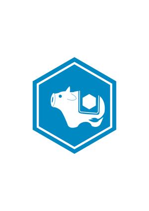 お絵描きカーネル (colonel-design-offic)さんの年賀状用の丑(牛・うし)のイラストへの提案