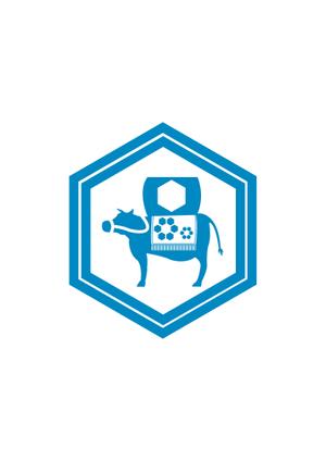 お絵描きカーネル (colonel-design-offic)さんの年賀状用の丑(牛・うし)のイラストへの提案