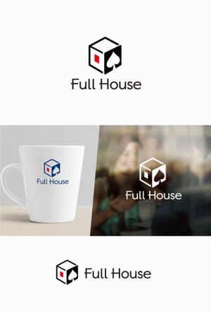 eldordo design (eldorado_007)さんのコワーキングスペース「Full House」のロゴ作成への提案