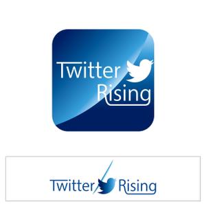 さんの「t Rising」のロゴ作成への提案