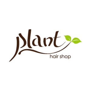 mika_0314さんの「hair shop   plant」のロゴ作成への提案
