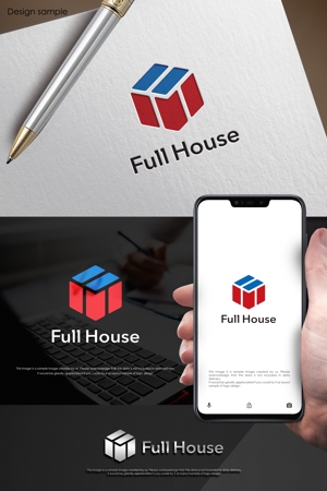 Mizumoto (kmizumoto)さんのコワーキングスペース「Full House」のロゴ作成への提案