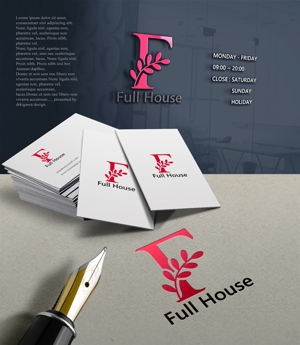 drkigawa (drkigawa)さんのコワーキングスペース「Full House」のロゴ作成への提案
