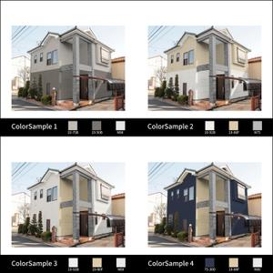 Hayakawa (Hayakawa_9)さんの外壁デザイン募集　一般住宅のカラーコーディネート　への提案
