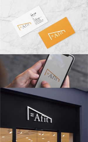 Gold Design (juncopic)さんの「Afit」のロゴ制作依頼への提案