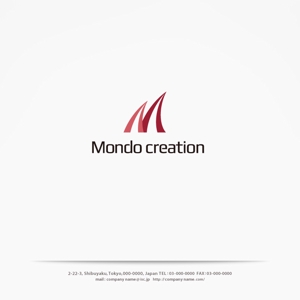 H-Design (yahhidy)さんのSE人材派遣会社【Mondo creation】のロゴへの提案