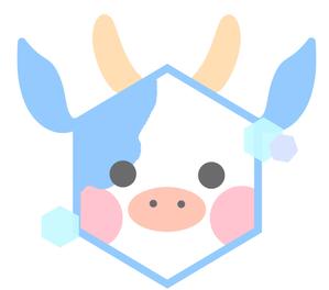 . ()さんの年賀状用の丑(牛・うし)のイラストへの提案