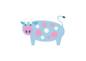 Hippopotamus (Hippopotamus)さんの年賀状用の丑(牛・うし)のイラストへの提案