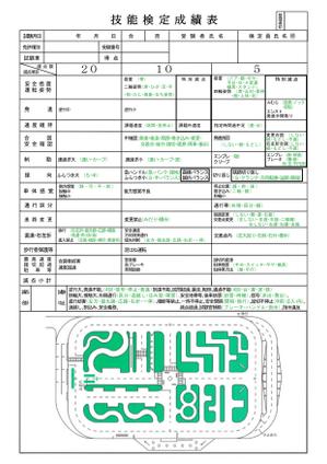 さいか ()さんの教習所の書類のトレース（地図イラストあり）への提案