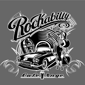 zbb27430 (zbb27430)さんのロカビリー風Tシャツバックプリントへの提案