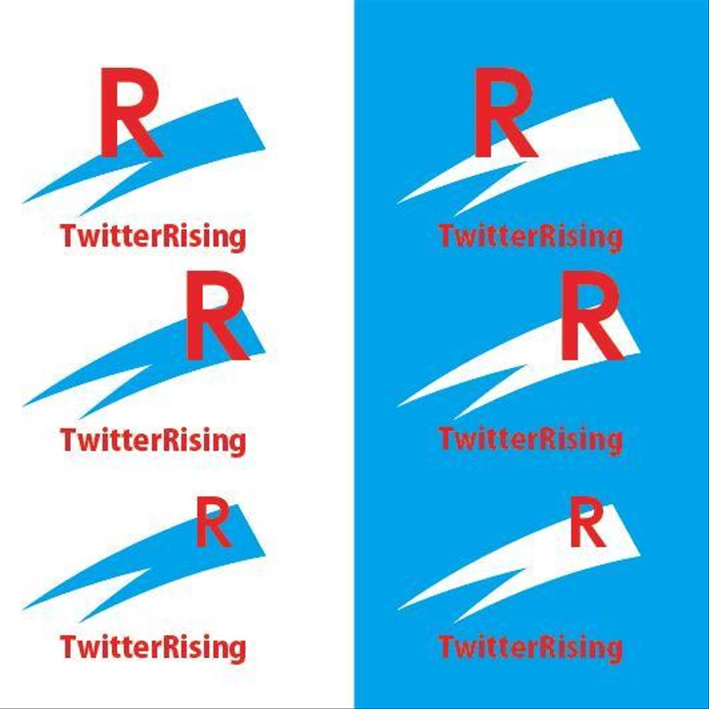 「t Rising」のロゴ作成