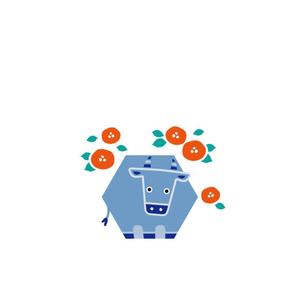 noraya_jr (noraya_jr)さんの年賀状用の丑(牛・うし)のイラストへの提案
