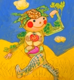 永井サワ子 ()さんの野菜でつくる人体解剖図ポスター制作への提案