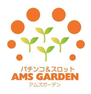 saku (sakura)さんの「パチンコ＆スロット　アムズガーデン（AMS GARDEN）」のロゴ作成への提案