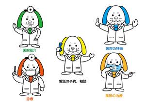 株式会社イーネットビズ (e-nets)さんの新規開業予定の「はやし耳鼻咽喉科クリニック」のイメージキャラクターへの提案