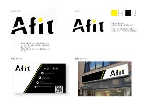 CHABIN (CHABIN)さんの「Afit」のロゴ制作依頼への提案