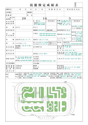 wood_moons (wood_moons)さんの教習所の書類のトレース（地図イラストあり）への提案