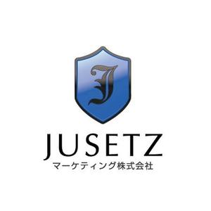 さんの「JUSETZマーケティング株式会社」のロゴ作成への提案