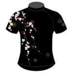 L_and_S (L_and_S)さんの自転車ジャージの和風デザイン（ベース）　花柄や扇　鶴などへの提案